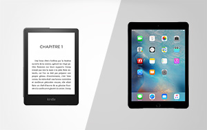 Liseuse vs tablette tactile