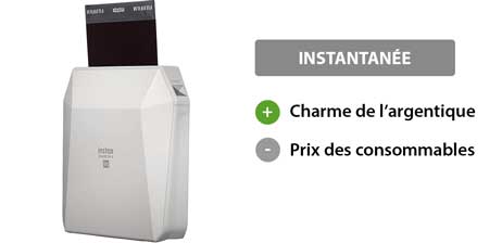 Points forts et points faibles de l'impression argentique instantanée